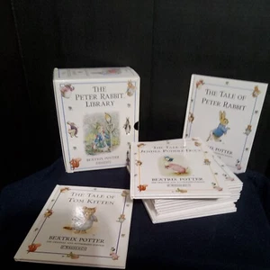 The Peter Rabbit Library by Beatrix Potter,  Boxed Set 12 Hardcover Books, 1996 - Picture 1 of 9