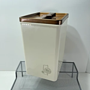 Vintage Mid Century Modern Polly Flex Republic Kitchen Canister - Picture 1 of 9
