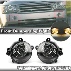 Pair Fog Lights Lamp For Land Rover Discovery LR3 Range Rover 2006-2009 Sport - Picture 1 of 7