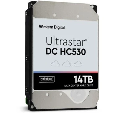 FESTPLATTE 14TB WD ULTRASTAR WUH721414ALE604 7200U/min 512MB SATA III 3.5'' Zoll - Bild 1 von 4