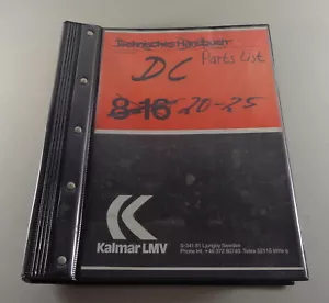 Teilekatalog / Spare Parts list Kalmar LMV Gabelstapler DC 20 - 25 - Bild 1 von 4