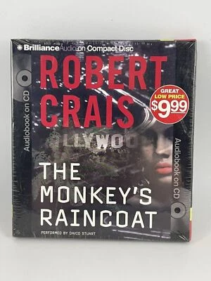The Monkey's Raincoat By Robert Crais Audiobook CD Book Novel New  - Image 1 of 4