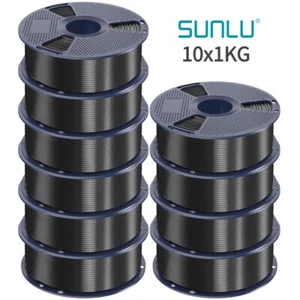10 × 1 KG SUNLU PLA+ Filamento de SEDA 2,2 LBS/1 KG Filamentos de embalaje al vacío cuidadosamente enrollados - Imagen 1 de 32