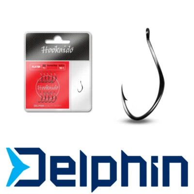 DELPHIN HKD FLATER METHOD & FEEDER ANGELHAKEN MIT ÖHR, HAKEN LOSE FISHING HOOKS