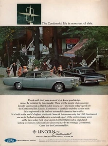 1965 Lincoln Continental "Never out of date" Originalfarbe Anzeige - Bild 1 von 1