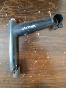 VINTAGE HL MATRIX BICYCLE 25.4 MM QUILL CR-MO STEM 130 MM REACH 25.4 MM CLAMP - Picture 1 of 4