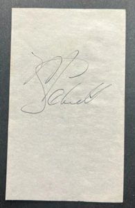 MIKE SCHMIDT ~ Signed/Autographed 3x5 Paper ~ PHILLIES HOF ~ No COA - Picture 1 of 3