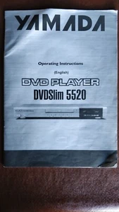 Yamada DVD Slim 5520 Player Bedienungsanleitung - Bild 1 von 5