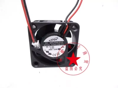 1PC ADDA AD0412XB-C51 4CM 4020 12V 0.20A 2-wire cooling fan - Image 1 of 4