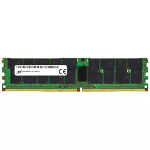 Micron 64 GB 4DRx4 PC4-2400T LRDIMM DDR4-19200 ECC carga reducida servidor memoria RAM - Imagen 1 de 1