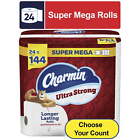 Ultra Strong Toilet Paper, 24 Super Mega Rolls