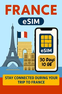 Best France esim Data Travel e sim Alta Velocità 5G/4G 📶 30 Giorni 10 GB - Foto 1 di 14