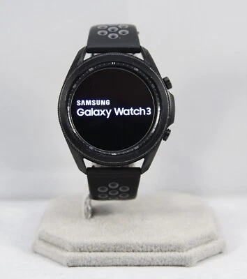 Samsung Galaxy Watch 3 SM-R840 (Black/Grey Strap) - Image 1 of 4