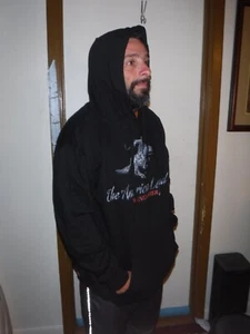 Winchester Gun Firearms Logo Black Hoodie Sweatshirt Size L - Bild 1 von 3