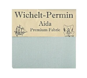 Wichelt Imports PREMIUM Cross Stitch Fabric AIDA 16ct 18" X 25" Star Sapphire - Picture 1 of 1