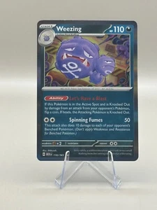 WEEZING #110/165 POKEMON 151 (Holo Raro, Casi Nuevo) INGLÉS - Imagen 1 de 4