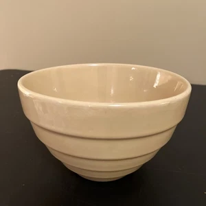 Boston Warehouse Stoneware Beehive Mixing Bowl Gold Yellow 7-1/2"x5" Medium NICE - Picture 1 of 4