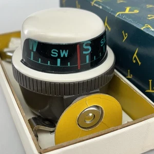 Vintage 1950s NOS Taylor Auto Compass Navigator 2976 Unused Complete Box USA - Picture 1 of 7