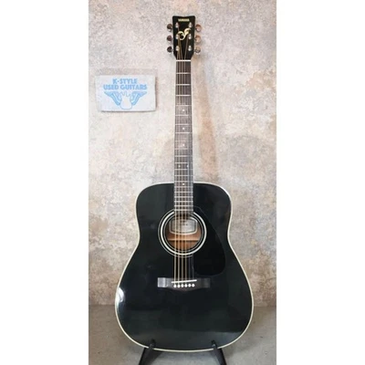 Guitare acoustique Yamaha FG-412BL noire vintage modèle Japon - Photo 1/4