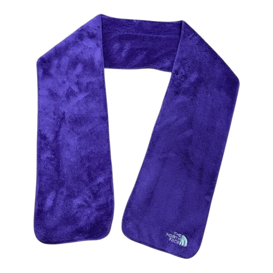 Bufanda The North Face Unisex Púrpura Suave Polar Invierno Cuello Calentador Logo Foto 1 de 4