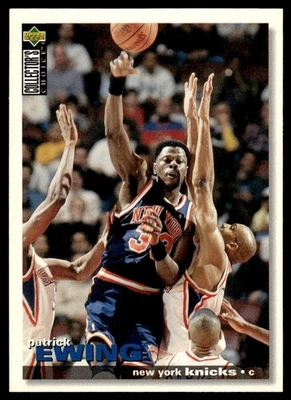 1995-96 Collector's Choice #244 Patrick Ewing New York Knicks - Image 1 of 2