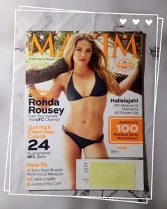 MAXIM September 2013 Ausgabe #186 - The Tough Issue Ronda Rousey UFC Champ - Bild 1 von 3