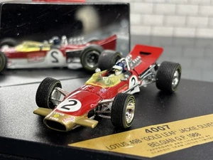 1:43 QUARZO F1 Formula 1 4007 Lotus 49B FOGLIA ORO OLIVER GP del Belgio 1968 - Foto 1 di 4