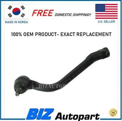 CTR Outer Tie Rod RIGHT for 11-17 Azera Sonata 11-16 Cadenza Optima 56820-3Q500 Foto 1 de 2
