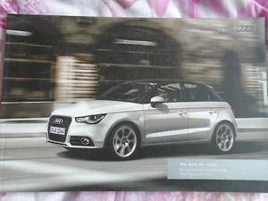 Audi A1 range brochure Oct 2012 UK market - Picture 1 of 1