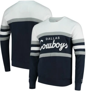 NWT Men's Dallas Cowboys MitcheIl & Ness Fleece Head Coach Sweatshirt Size 3XL - Picture 1 of 6