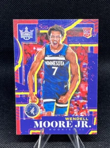 Wendell Moore Jr. 2022-23 Panini Court Kings Level II RC #109 Timberwolves - Bild 1 von 2