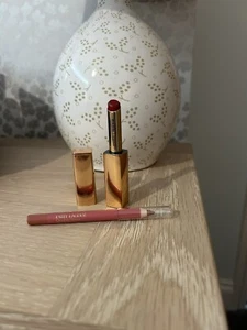 💋Estée Lauder Illuminating Shine Sheer Lipstick Unpredictable & Mini Lip Pencil - Picture 1 of 7
