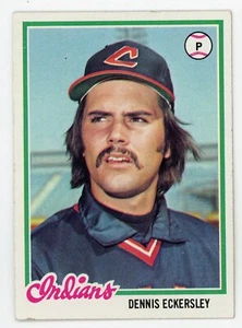 1978 Topps Dennis Eckersley #122 Indians Ex - Picture 1 of 1