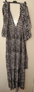 Atemberaubender AMANDA WAKELEY 100 % Seide Jumpsuit. Größe 12 UVP 595€ - Bild 1 von 9