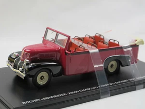 PERFEX 317 - 1937 Taglierina Rochet Type 23000 Chaboud Torpedo aperto rosso 1:43 IMBALLO ORIGINALE - Foto 1 di 5