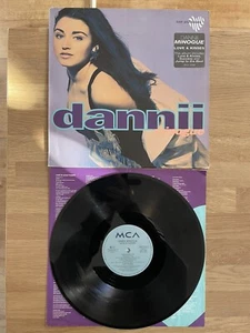 DANNII MINOGUE - Love & Kisses 1991 UK ORIGINAL LP + INSERT. Kylie - Picture 1 of 3