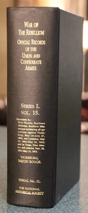 War of the Rebellion, Official Records, Series I-Vol. XV, Vicksburg, 1985 - Picture 1 of 7