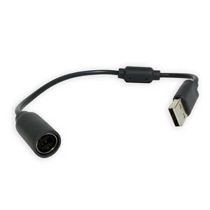 XBOX 360 USB Breakaway Cable for Wired Controllers - GRAY - Picture 1 of 1
