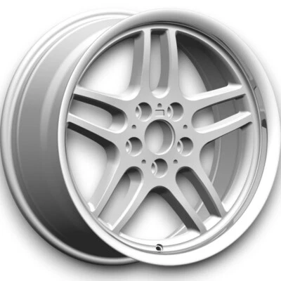 BM34 Style Plata Llanta de Aleación para BMW 3er E46 8x18 Et 28 - Imagen 1 de 3