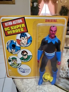 Retro-Action Mego DC Super Heroes Blue Sinestro Action Figure - Picture 1 of 2
