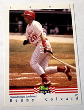 1992 Classic Best Professional Baseball #69 Benny Colvard Chattanooga Lookouts