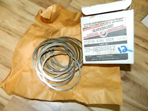 New Mercury 39-88392A12 (12) Piston Rings .030 40 50 60 75 80 115 HP 3 4 6 CYL - Bild 1 von 2