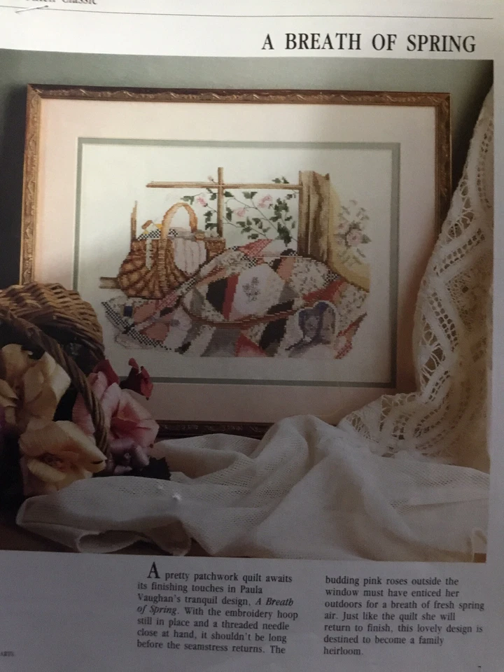 Counted Cross Stitch Pattern A Breath Of Spring - Image 1 of 1