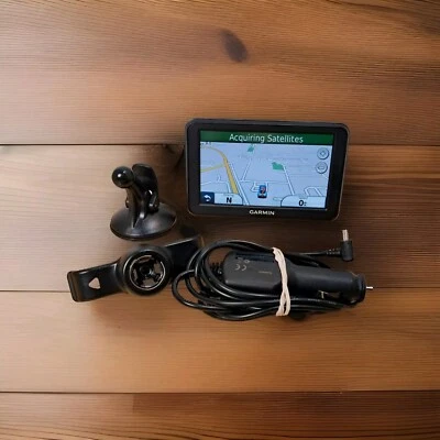 Garmin Nuvi 50LM GPS Bundle Tested Working; with Cord and Mount, Updated Maps - Image 1 of 4