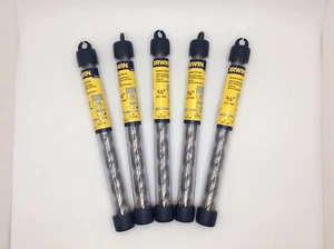 Irwin Hammer Drill Bit, 6" Masonary Drill Bit, 1/2", LOT OF 5 🔥 BEST PRICE 🔥 - Picture 1 of 3