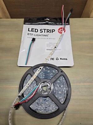 WS2811 LED Strip Lights 5m (16.4ft) 5050 RGB 150LED Strip Light 12V IP65 - Image 1 of 4