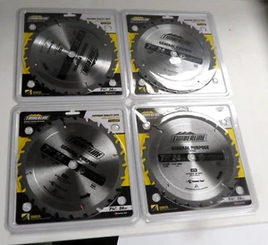 Lot of 4:Timberline 7 1/4" 24 teeth  Saw Blade New - Picture 1 of 3