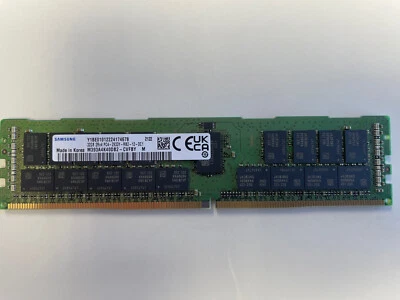 M393A4K40CB2-CVF Samsung 32GB PC4-23400 DDR4-2933MHz Registered ECC CL21 288-Pin - Image 1 of 4