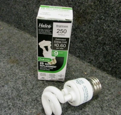 NOS! HALCO PROLUME ULTRA COMPACT MINI-SPIRAL BULB, 45016-CFL5/41 - Image 1 of 4