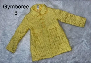 Gymboree Daisy Days Yellow Quilted Swing Jacket Size 8 - Picture 1 of 1